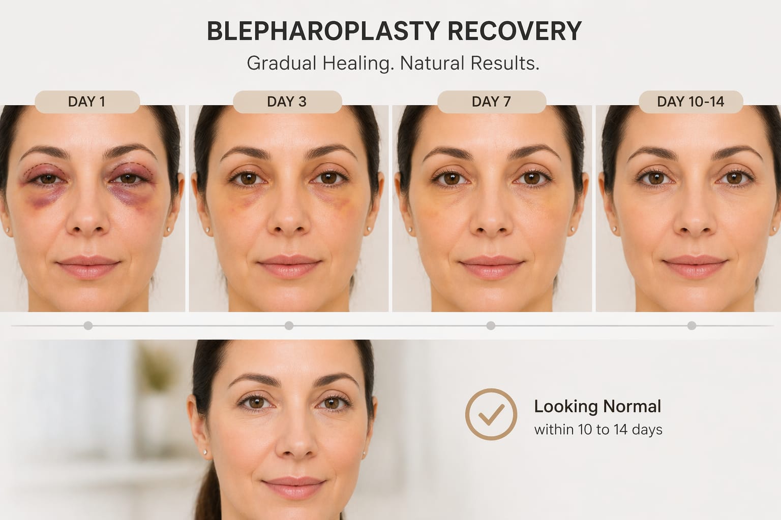 blepharoplasty results