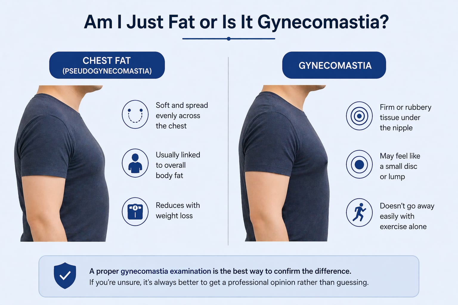 gyno symptoms in men