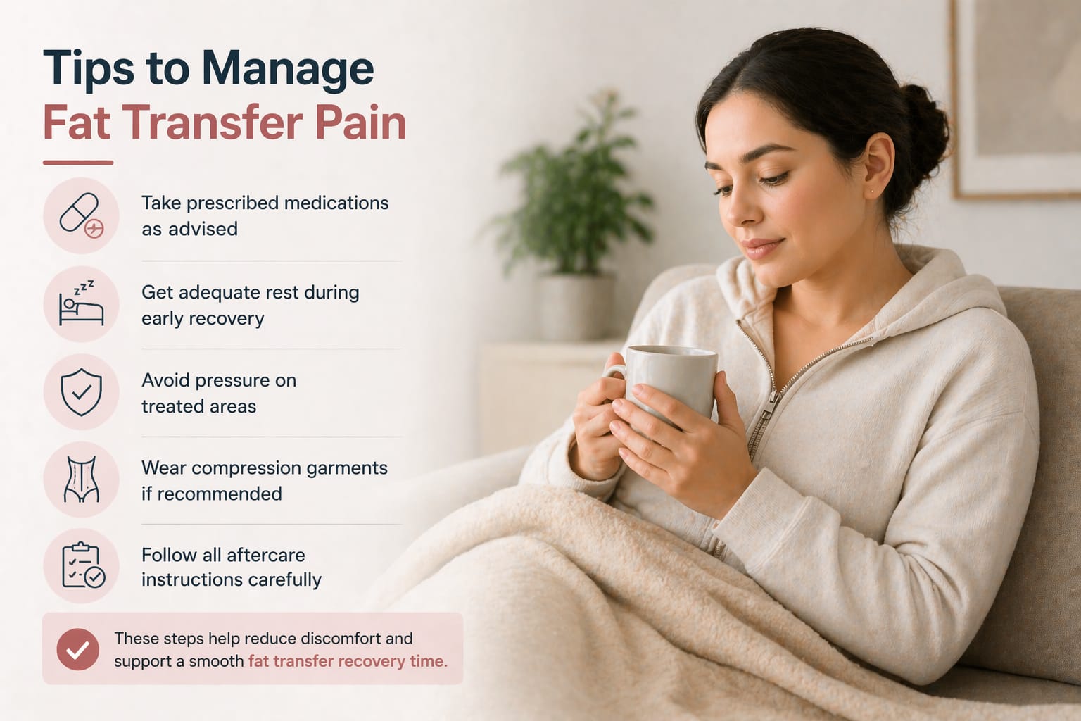 fat transfer pain