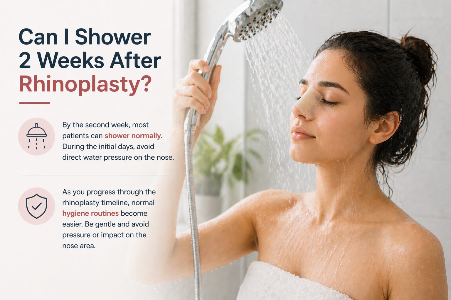 recovery after rhinoplasty